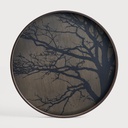 Tree wooden tray