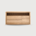 Oak Shadow chest of drawers