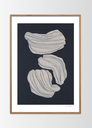 Blur Poster incl. oak frame (70x100cm)