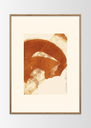 Earth 01 Poster incl. oak frame (50x70cm)