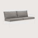 Jack outdoor 2-seater sofa cushion set (Mocha)
