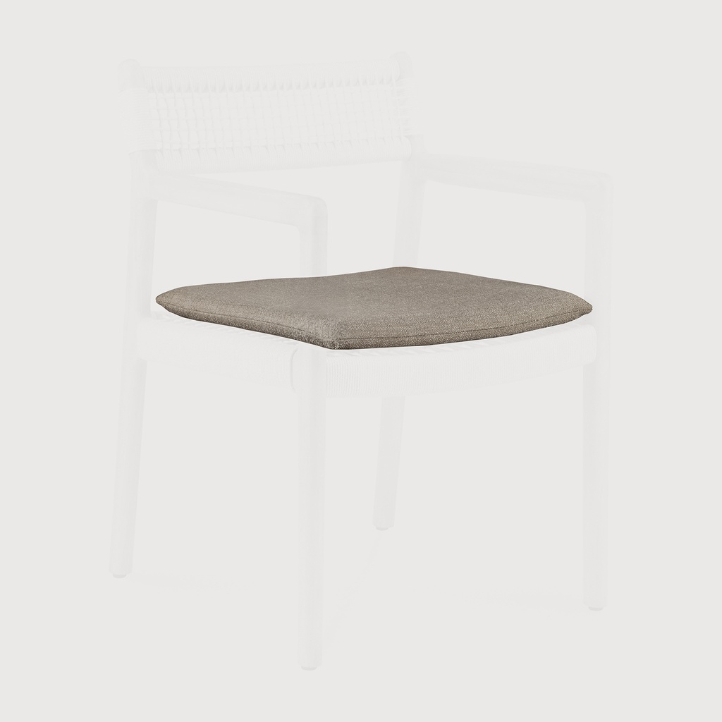 Jack Woven outdoor dining chair cushion (Silt) TEMPLATE