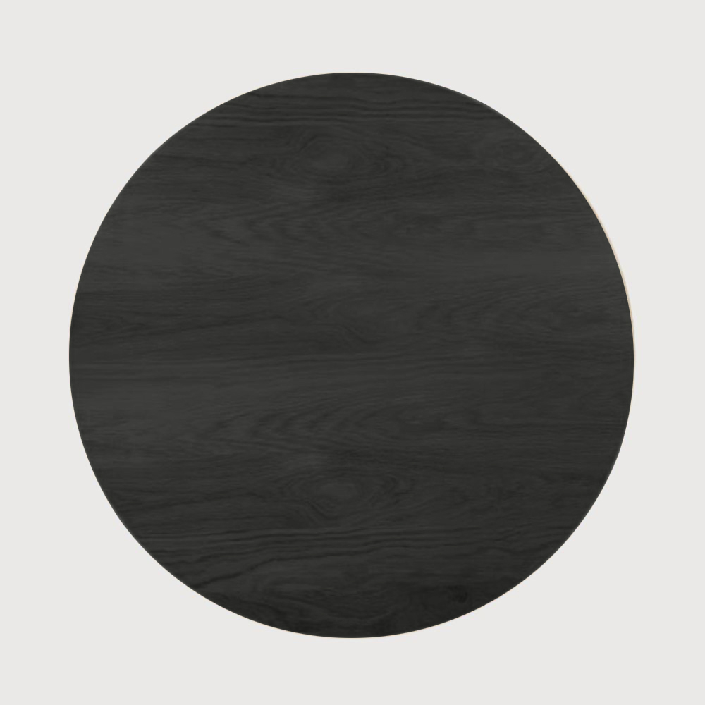 Laja round table top - black - 80cm TEMPLATE