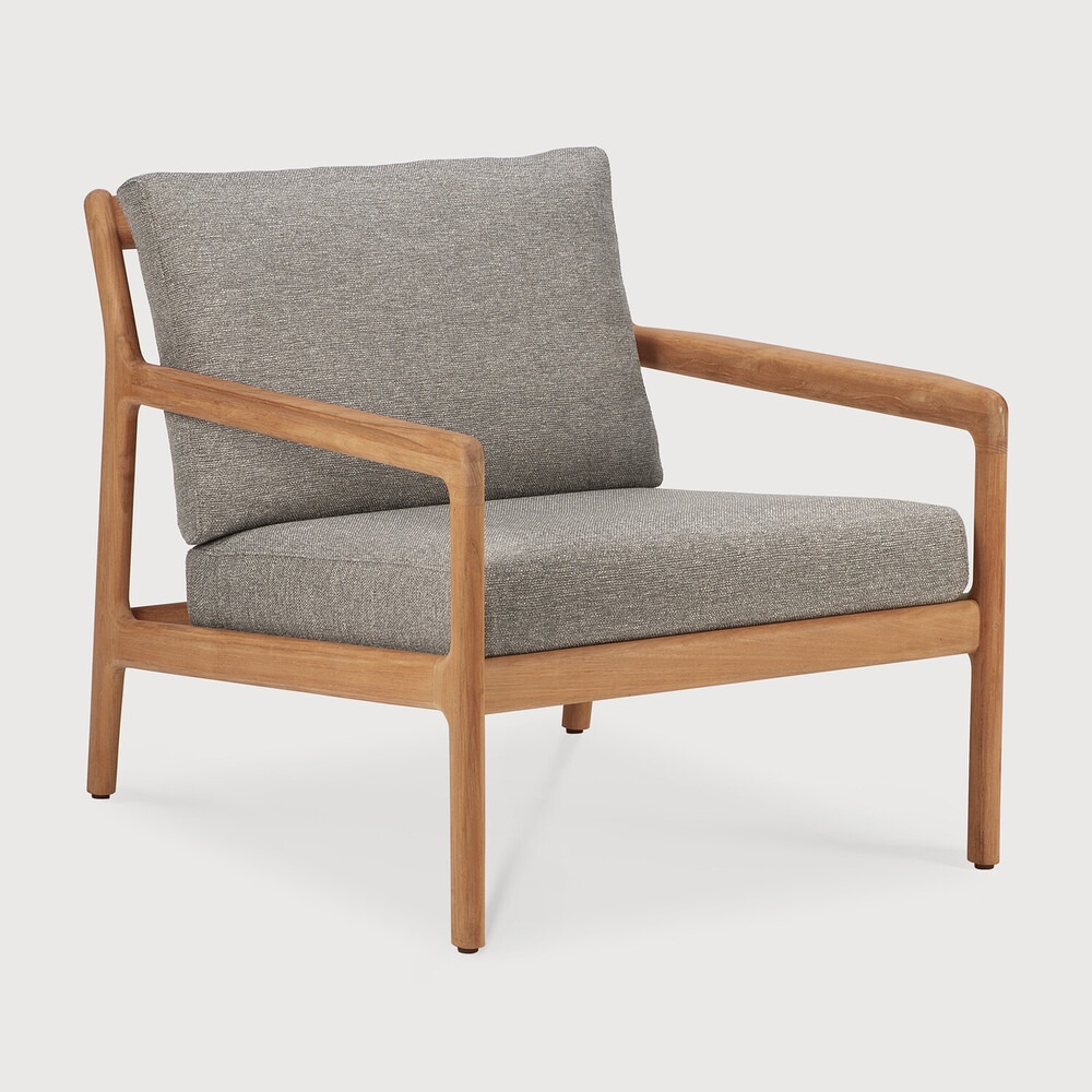 Jack outdoor lounge chair with cushion (Mocha)