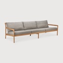 Jack outdoor 3-seater sofa with cushion (Mocha)