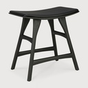 Osso stool (black leather) TEMPLATE