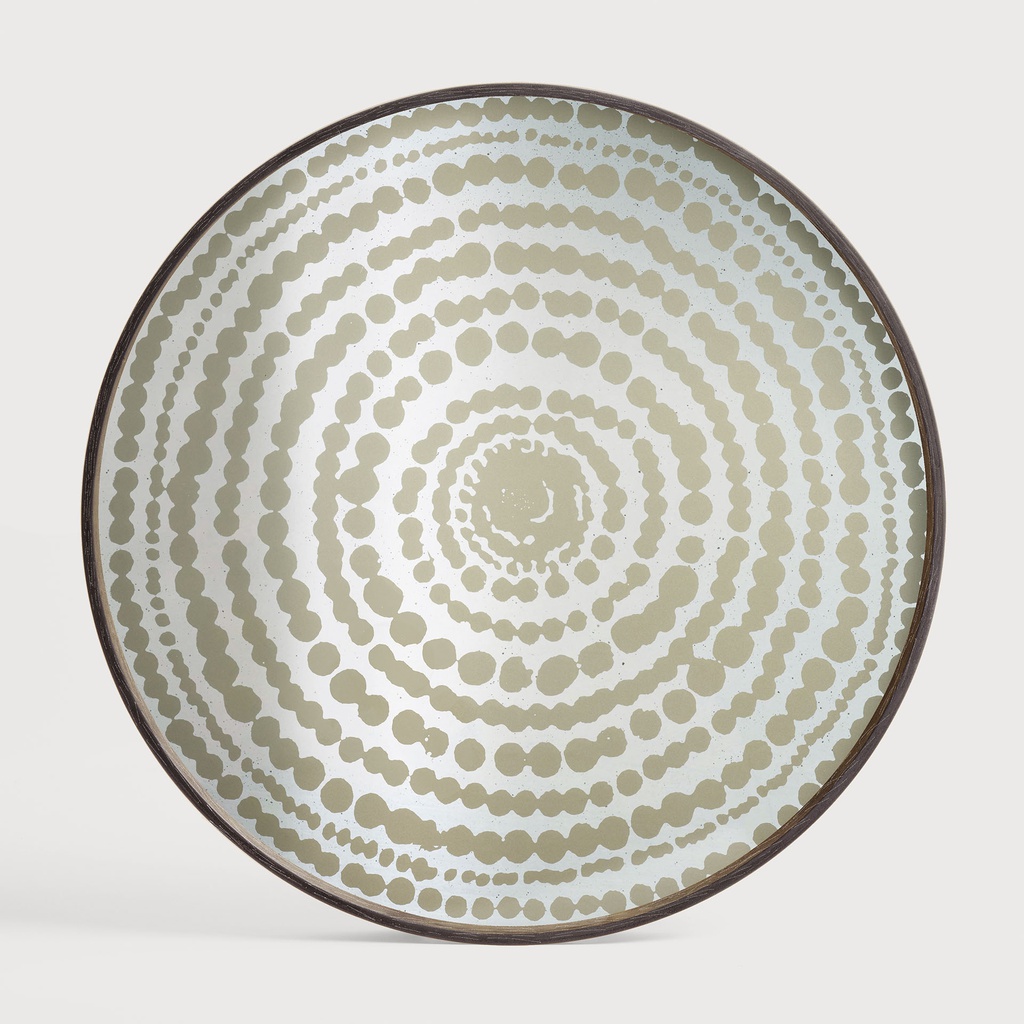 Beads mirror tray TEMPLATE