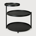 Swivel tray side table