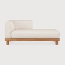 Monocle outdoor loungebed frame met L-arm