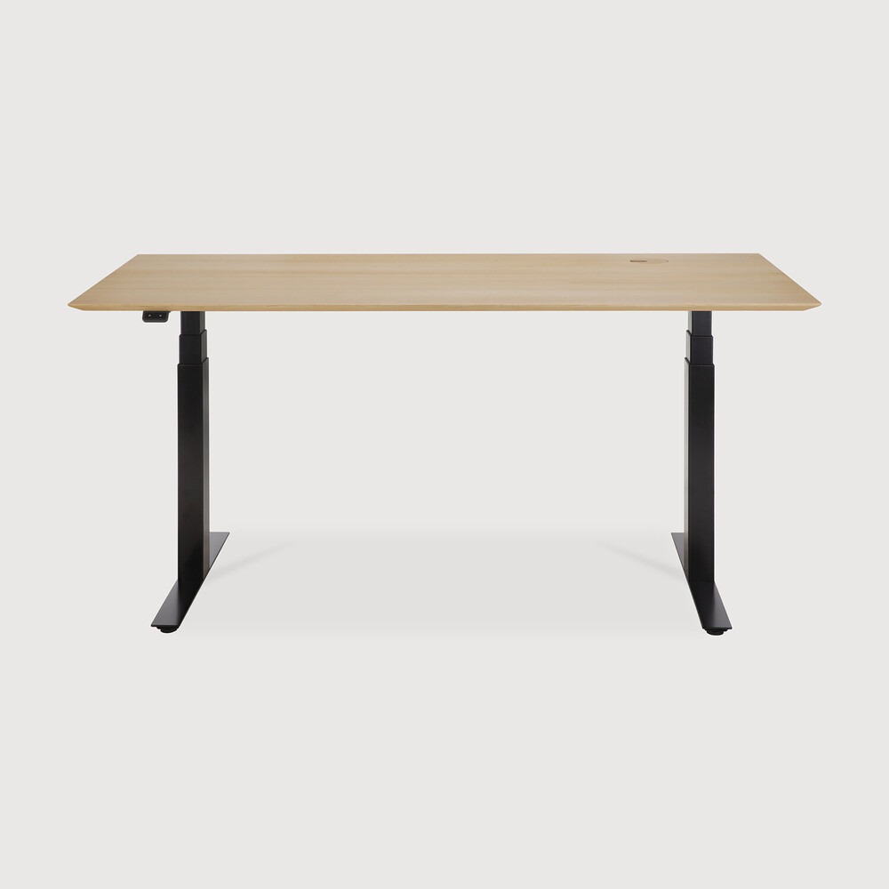 Bok adjustable desk (natural oak) TEMPLATE