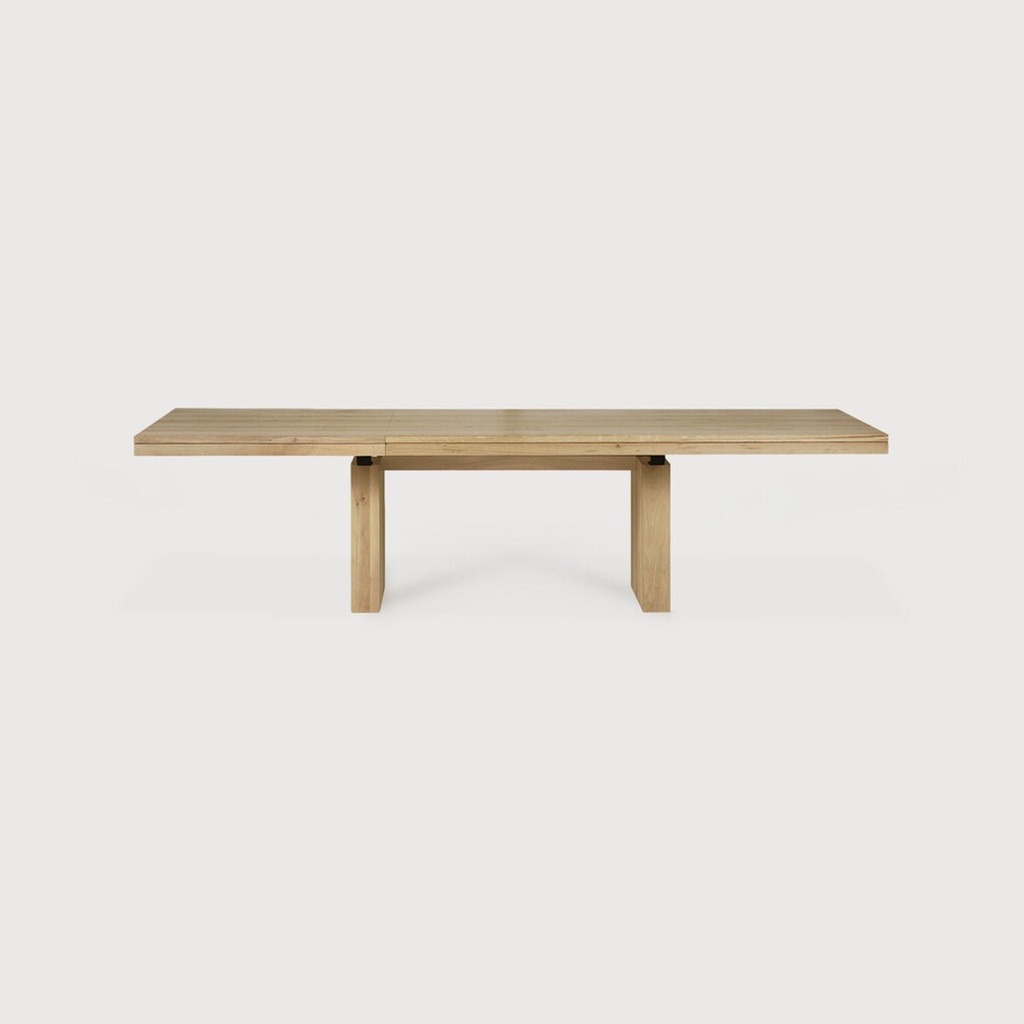 Double uitschuifbare eettafel