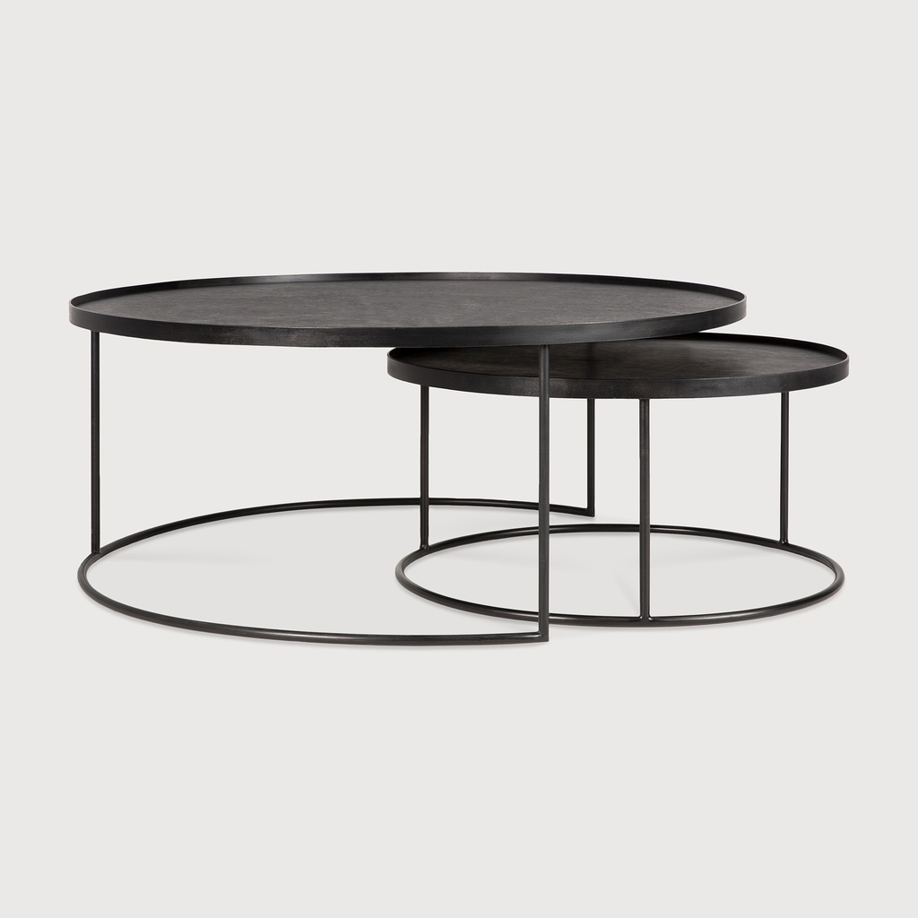 Tray coffee table set