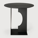 Teak Arc side table